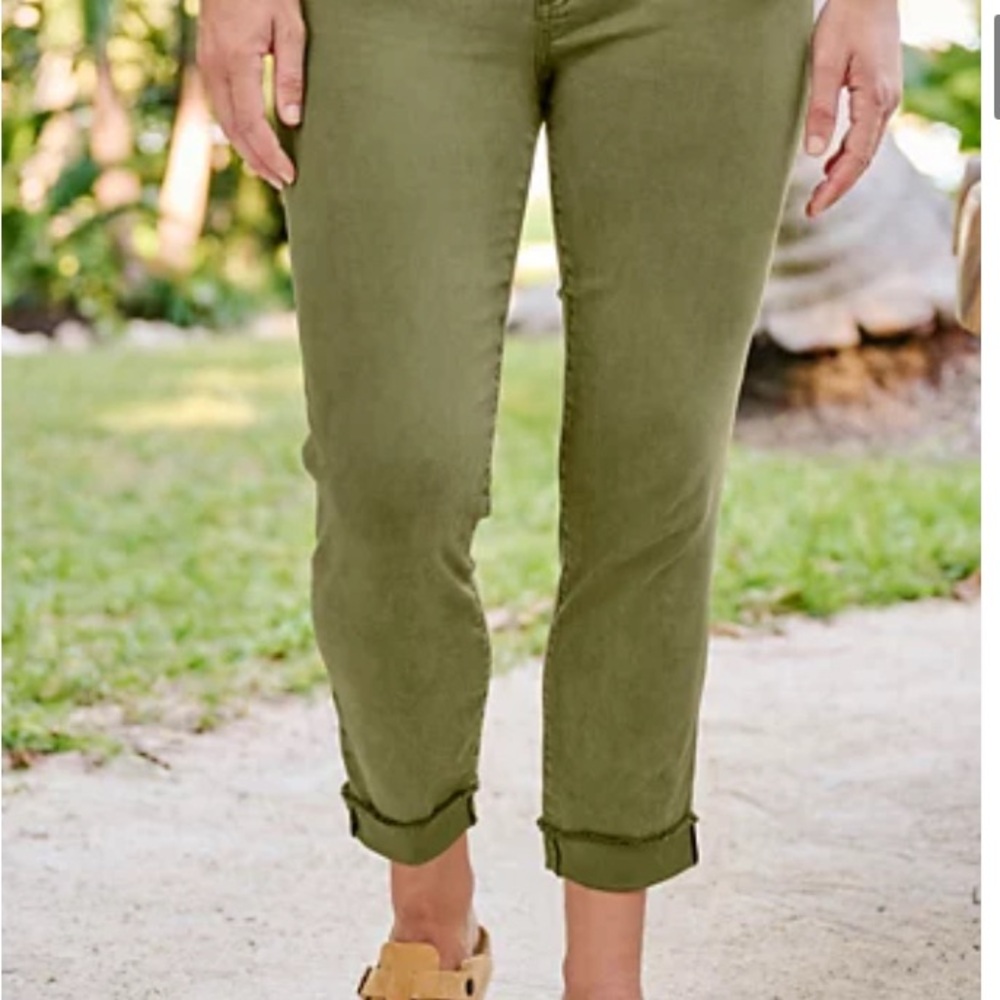 Kut from the Kloth® Amy Stretch Twill Cropped Chinos